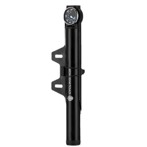 Pompe à vélo Cyclingbox 120Psi avec manomètre, pompe à air manuelle légère pour vélos de montagne et motos - Product Image 1