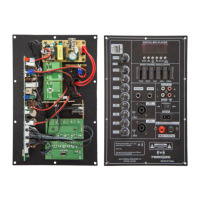 50W 12V Güç Amplifikatörü Kartı 38*19CM, Dijital Ekran, FM Radyo, USB TF AUX Oynatma, Büyük Uzaktan Kumanda, Demir Plaka, Toroidal Trafo*