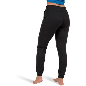 FOXA Pantalon de jogging pour femme en coton tricoté avec cordon de serrage, taille mi-haute, respirant, décontracté - Product Image 4