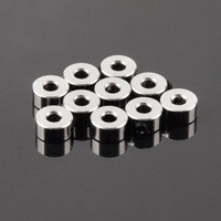 Collier de roue métallique de 3 mm avec vis de fixation, butée d'essieu pour train d'atterrissage d'avion RC, lot en carton en vrac pour distributeur
