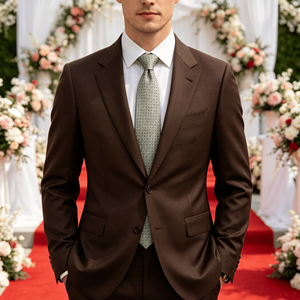 OEM/ODM 2026 Juego de Corbatas de Lujo Casuales para Hombre, Corbatas de Jacquard de Poliéster Ecológicas para el Día del Padre, Bodas y Negocios - Product Image 2