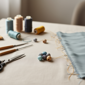 Perline in Legno Ilan 16mm Tonalità Morandi 6 Pezzi Perline per Abbigliamento - Product Image 2