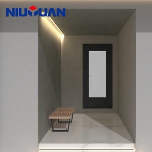 Niuyuan บอร์ดยิปซั่มโปรไฟล์เพดานอลูมิเนียมฝ้าเพดานมาตรฐาน ISO 9001 - Product Image 4