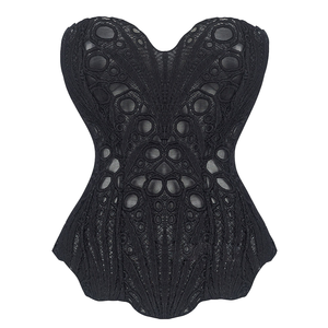 Corsés y Bustiers para Mujer <span class=keywords><strong>sin</strong></span> <span class=keywords><strong>Tirantes</strong></span> con <span class=keywords><strong>Sujetador</strong></span> de Malla Transpirable, Top con Cordones y Varillas, <span class=keywords><strong>Faja</strong></span> para la Cintura con Control de Abdomen - Product Image 1