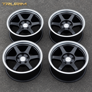 ล้อฟอร์จสีดำ ล้อฟอร์จเว้า 18 21 นิ้ว 6x139.7 6x5.5 สำหรับ Ford <span class=keywords><strong>Everest</strong></span> 93.1 มม. M12x1.5 ET55 2021 <span class=keywords><strong>2022</strong></span> 4x4 SUV - Product Image 1