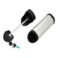 Batterie de vélo électrique 36V 48V, type bouteille, 10.4Ah 13Ah 15Ah 18Ah, batterie lithium pour vélo électrique, cellules 18650, pour vélo électrique DIY 250W-750W