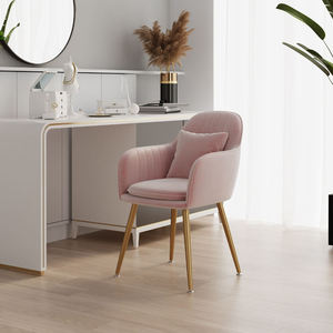 Chaises de salle à manger en <span class=keywords><strong>velours</strong></span>, style nordique, colorées, vertes, modernes, de luxe, pour hôtel, club, restaurant, salon, à prix bas - Product Image 4