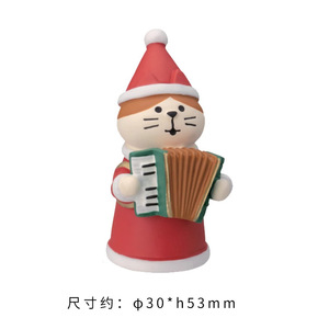 Bonne qualité qingheng cadeau <span class=keywords><strong>de</strong></span> Noël champignon forêt jouer décoré à la main paysage poupée résine décoration - Product Image 5