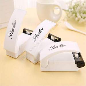 Wholesale Wholesale LJJZH78 Portable Mini Home Heat Food Bag Sealer Packaging Sealing Machine <b>Plastic</b> <b>Wrap</b> Closer - Product Image 6