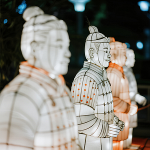 Tùy chỉnh Terra Cotta chiến binh đèn lồng người lính cổ hình ánh sáng cho lễ Tạ ơn triển lãm Bảo tàng văn hóa du lịch bán - Product Image 6