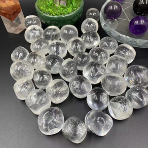 Quartz clair dégringolé pierre en gros cristal naturel polissage cristal de Quartz clair dégringolade pierre - Product Image 4