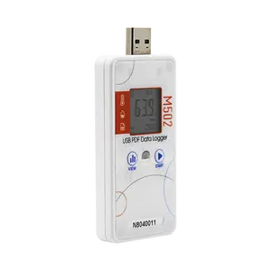 שימוש תעשייתי מיני דיגיטלי USB טמפרטורה ולחות נתונים לוגר