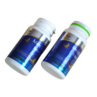 Comprimés de mélatonine personnalisés OEM pour adultes, 45 g par flacon, faibles en glucides/gras, 90 unités pour un sommeil amélioré et un sommeil profond chaque nuit