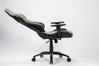 Chaise de bureau de direction ergonomique moderne de haute qualité pour le gaming, dossier haut en cuir, hauteur réglable, rotation à 360°, fonction inclinable