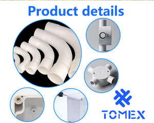 Chất lượng cao PVC electricalal phụ kiện đường ống giảm tốc - Product Image 3