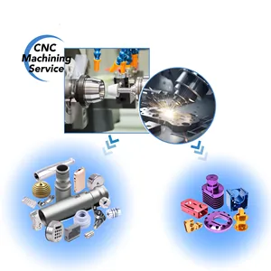 Tolerância estrita de precisão de alumínio e aço inoxidável Cnc, serviço de torneamento, peças automotivas, peças de automóveis, processamento de peças metálicas