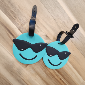 Porta-personalizzabile con etichetta per il bagaglio alla moda dell'asilo - Product Image 1