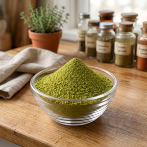 Premium Food Grade Wild Dried Moringa Leaf Powder Herbal Green Powder Bulk Ingredient for Food Beverage and Nutritional - Product Image 3