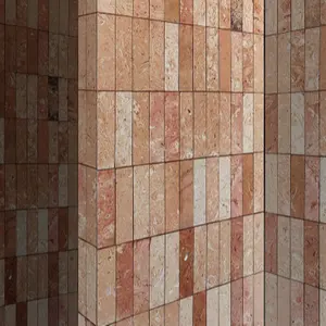 Natural Clay Wall Brick Red Clay Wall Veneer Thin Reclaimed Bricks