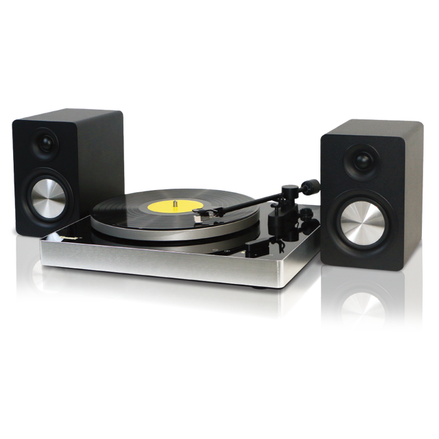 Prefect Modern Design Retro Lp Player Top Quality Muiltifuctional Vinyl Record Dj Turntable Technics Speakers