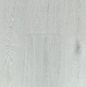 Suelo de madera de ingeniería de tres capas de roble liso Suelo de madera rústico T & G