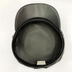 Chapeau d'officier d'uniforme Chapeau d'officier de <span class=keywords><strong>la</strong></span> <span class=keywords><strong>marine</strong></span> royale britannique Casquette de capitaine de <span class=keywords><strong>la</strong></span> <span class=keywords><strong>marine</strong></span> Casquette en cuir Couronne de <span class=keywords><strong>la</strong></span> reine - Product Image 5