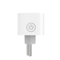Prise intelligente Google Home 220V 10A avec mise à la terre standard, sans neutre, norme Latam