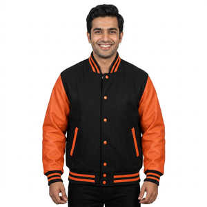 Oem Manufacturer High Quality Chenille Embroidery <b>Men</b> College Custom <b>Baseball</b> Bomber Letterman CollegeBaseballjacket <b>for</b> <b>men</b> - Product Image 1