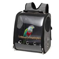 Sac de transport pour animaux de compagnie de luxe, multi-couleurs, en tissu Oxford, transparent, grande capacité, pour l'extérieur, nouveau modèle, capsule spatiale pour oiseaux
