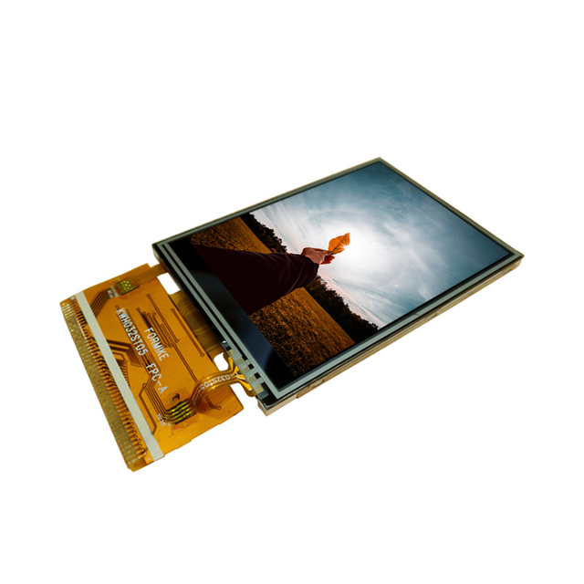 3.2 Inch 46 Pin Custom Lcd Panel Qvga Portrait Display Modules Industrial Resistive Screen Touch Lcd Display