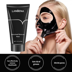 มาส์กดำ <span class=keywords><strong>LANBENA</strong></span> กำจัดสิวเสี้ยน มาส์กดำสำหรับจมูก บำรุงผิวหน้า มาส์กโคลน รักษาสิว มาส์กแบบ<span class=keywords><strong>ลอก</strong></span>ออก แผ่น<span class=keywords><strong>ลอก</strong></span><span class=keywords><strong>สิว</strong></span>เสี้ยน บำรุงผิว ควบคุมความมัน - Product Image 4