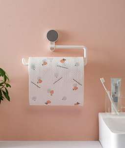 Serviette Non tissée jetable, 1 pièce, essuie-tout de cuisine, utile, en coton, chiffon de nettoyage, pour paresseux - Product Image 5