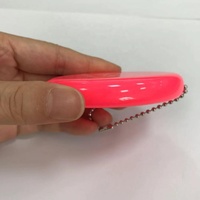 실리콘 PVC 동전 지갑 투명 컬러 파우치