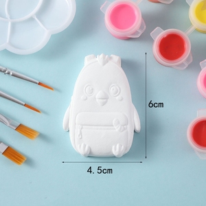 Set di Bambole in Gesso da Colorare Stile Coreano, Giocattoli Educativi per Bambini, Decorazioni per Mercatini Notturni - Product Image 2