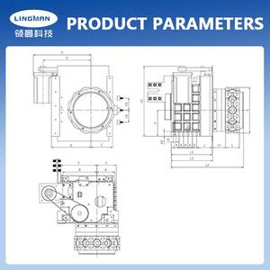 Torno Cnc de alta calidad, torreta de herramienta horizontal, poste de herramienta de 6 posiciones bwd80 y portaherramientas, torreta HAK38125 - Product Image 4