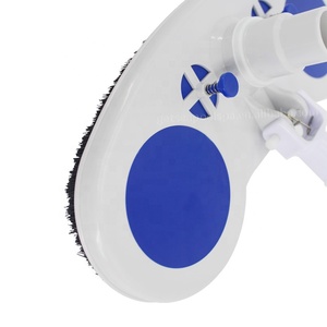 Cabezal <span class=keywords><strong>de</strong></span> vacío con cepillo para <span class=keywords><strong>piscina</strong></span>, accesorios para <span class=keywords><strong>piscina</strong></span>, forma ovalada, <span class=keywords><strong>limpieza</strong></span> inferior subacuática - Product Image 5