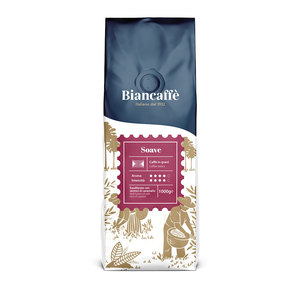 Top Vente Grains De Café Prix En Italie Biancoffee 50% Arabica & 50% Robusta Grains De Café Entiers Torréfiés - Product Image 2