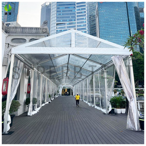 เต็นท์อะลูมิเนียมใส SpeedPai ทรงสี่เหลี่ยม ผ้าคลุม PVC สำหรับจัดแสดงกลางแจ้ง กันฝน ใช้ได้ทุกฤดู - Product Image 3