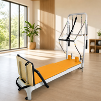 Machine de Pilates professionnelle haut de gamme avec plateforme à ressorts et système de poulies à cordes réglables pour usage en studio ou en salle de sport
