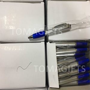 Prix bon marché Promotion stylo à bille conception personnalisée impression stylo à bille en plastique - Product Image 4