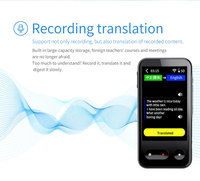 Traducteur vocal T7 4G avec carte SIM, 135 langues, traduction en ligne, appareil de traduction photo hors ligne, assistant IA intelligent ChatGPT