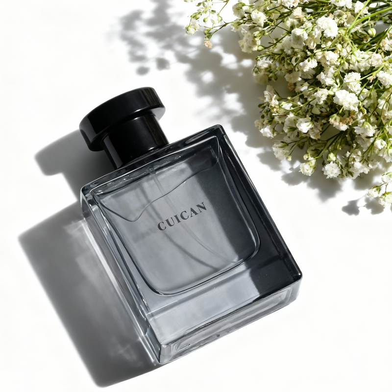 Wholesale Grey Clear Crimp Bottle Perfume