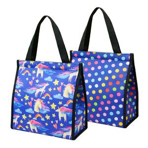 Sac de livraison alimentaire isotherme pour vins et plats, sac à déjeuner isotherme personnalisé avec logo pour femmes et enfants - Product Image 5