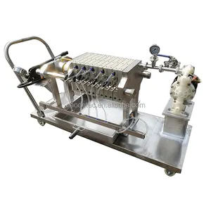 Miniature And Light Weight Low Cost Laboratory Filter Press For Sale