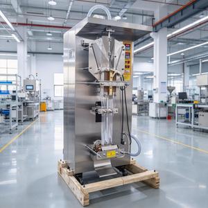 1500-2000 bags/h Small Vertical Liquid Sachet Packing Machine Automatic Liquid Filling Sealing Equipment For Juice And Milk - Product Image 1