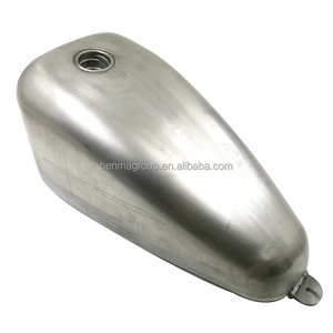 Tanque de Gas de motocicleta profesional personalizado, 500cc, <span class=keywords><strong>1000cc</strong></span>, café <span class=keywords><strong>Racer</strong></span>, tanque de gasolina de Metal sin procesar - Product Image 1