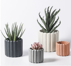 <span class=keywords><strong>Pot</strong></span> de fleurs en <span class=keywords><strong>ciment</strong></span> Nodic, <span class=keywords><strong>Pot</strong></span> de jardinière d'herbe, Pots de fleurs d'intérieur et d'extérieur, conteneurs de plantes à Planter, 1 pièce - Product Image 2