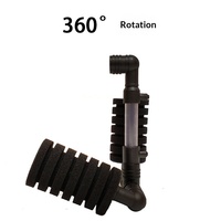 Filtre aquatique Xinyou Water Fairy pour aquarium, aspiration des déchets, aération, bio-mousse de remplacement, options double tête et simple tête, 360