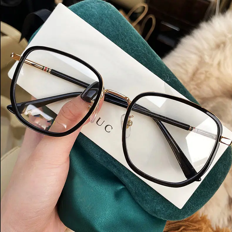 マルチスタイルファッションアンチブルーライトブロッキングメガネ女性男性TR90光学フレーム眼鏡フレーム