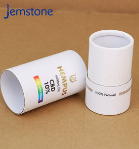 Empaque de Tubo de Cartón Reciclable Impreso Personalizado para Perfume, Cigarrillos, Aceite Herbal, Caja Cilíndrica de Papel Kraft con Inserto de EVA - Product Image 2